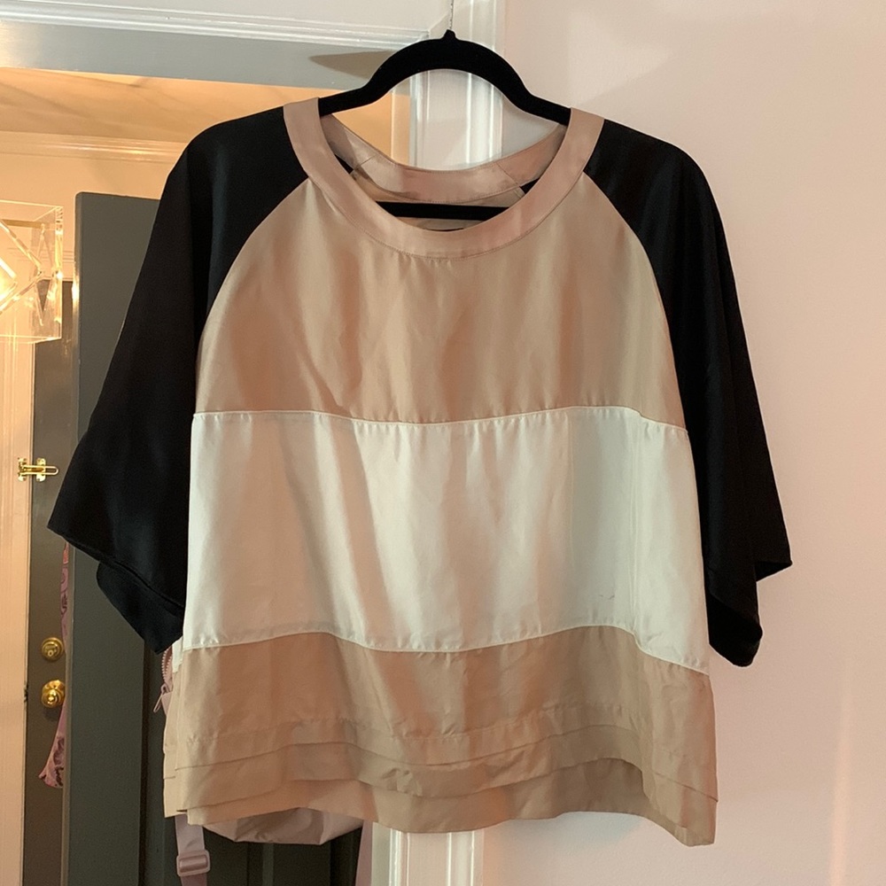 Rag & Bone color block top